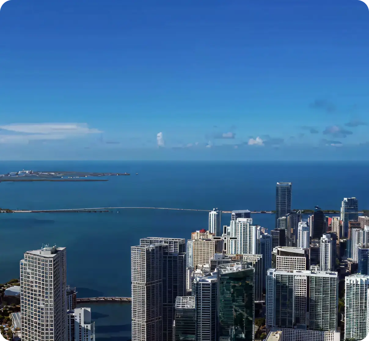 Downtown Miami, Florida, USA