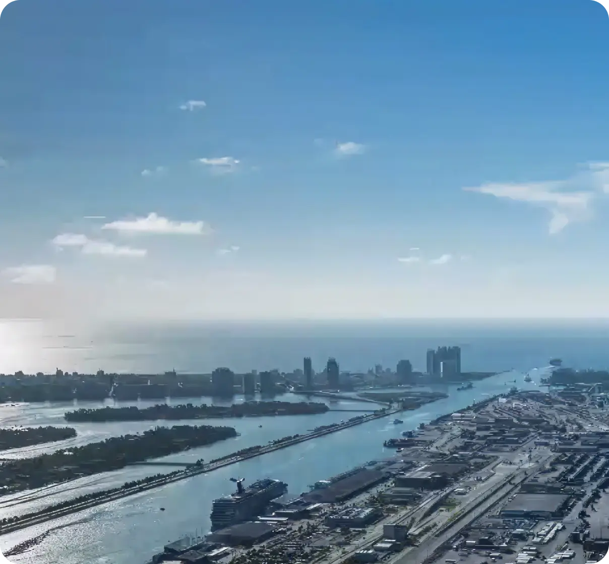 Downtown Miami, Florida, USA