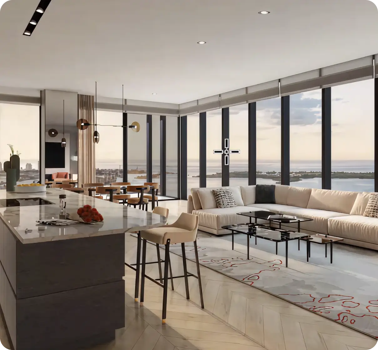 Downtown Miami, Florida, USA